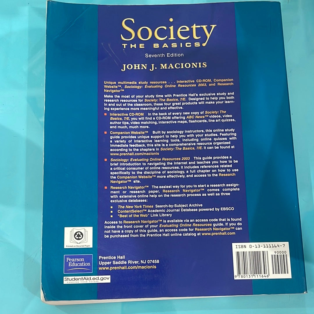 Society the basic