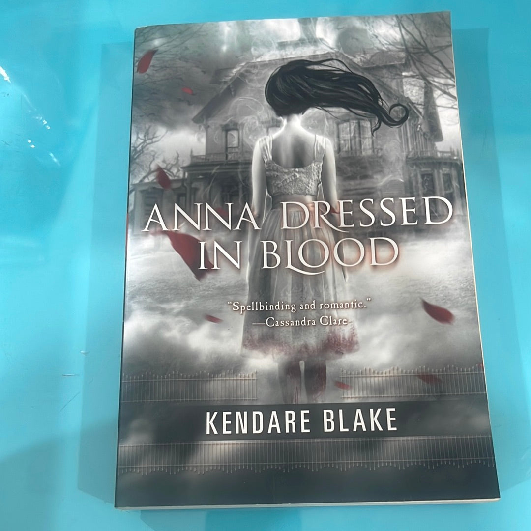 Anna dressed in blood
