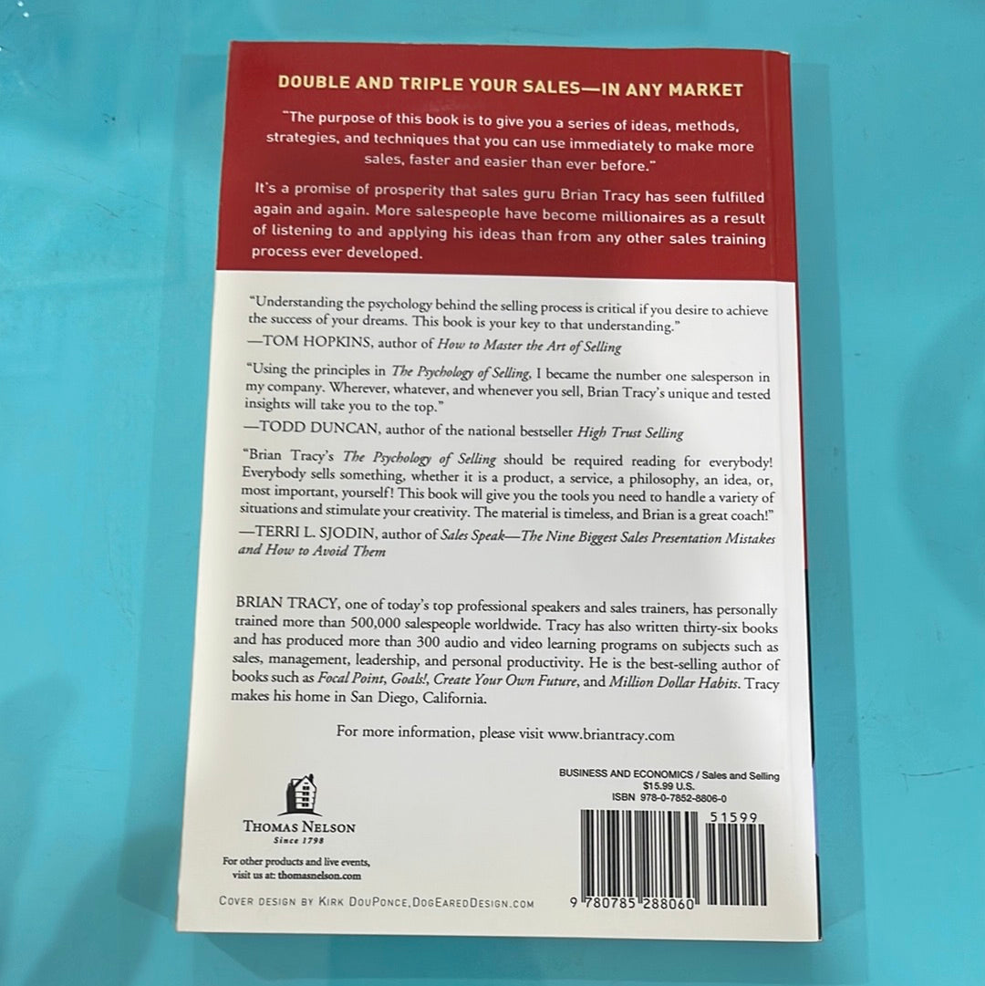 The psychology of selling
