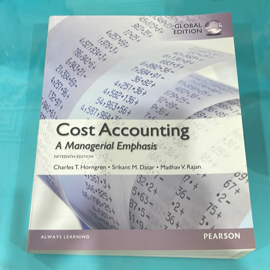 Cost accounting