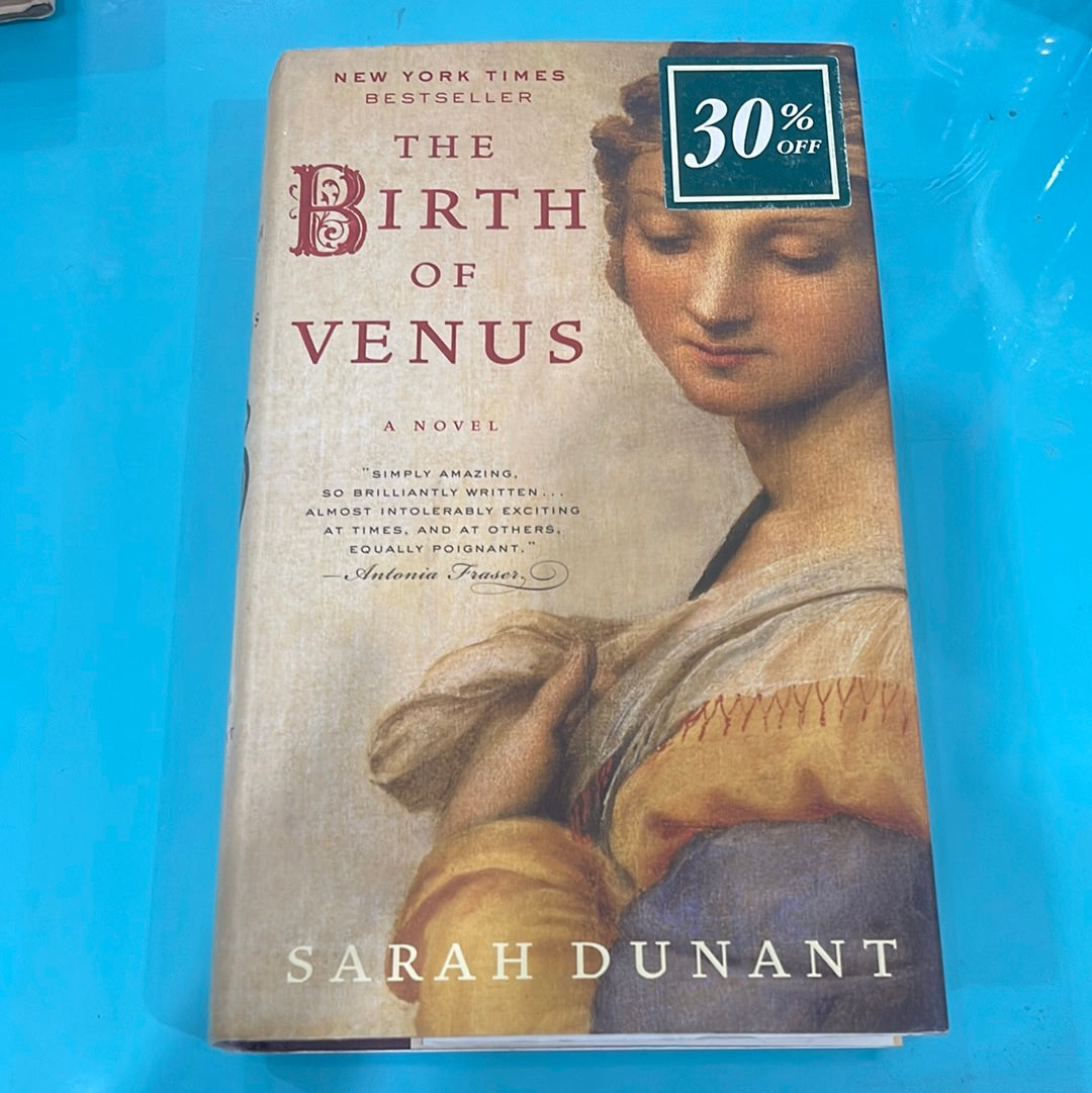 The birth of Venus - Sara Dunant