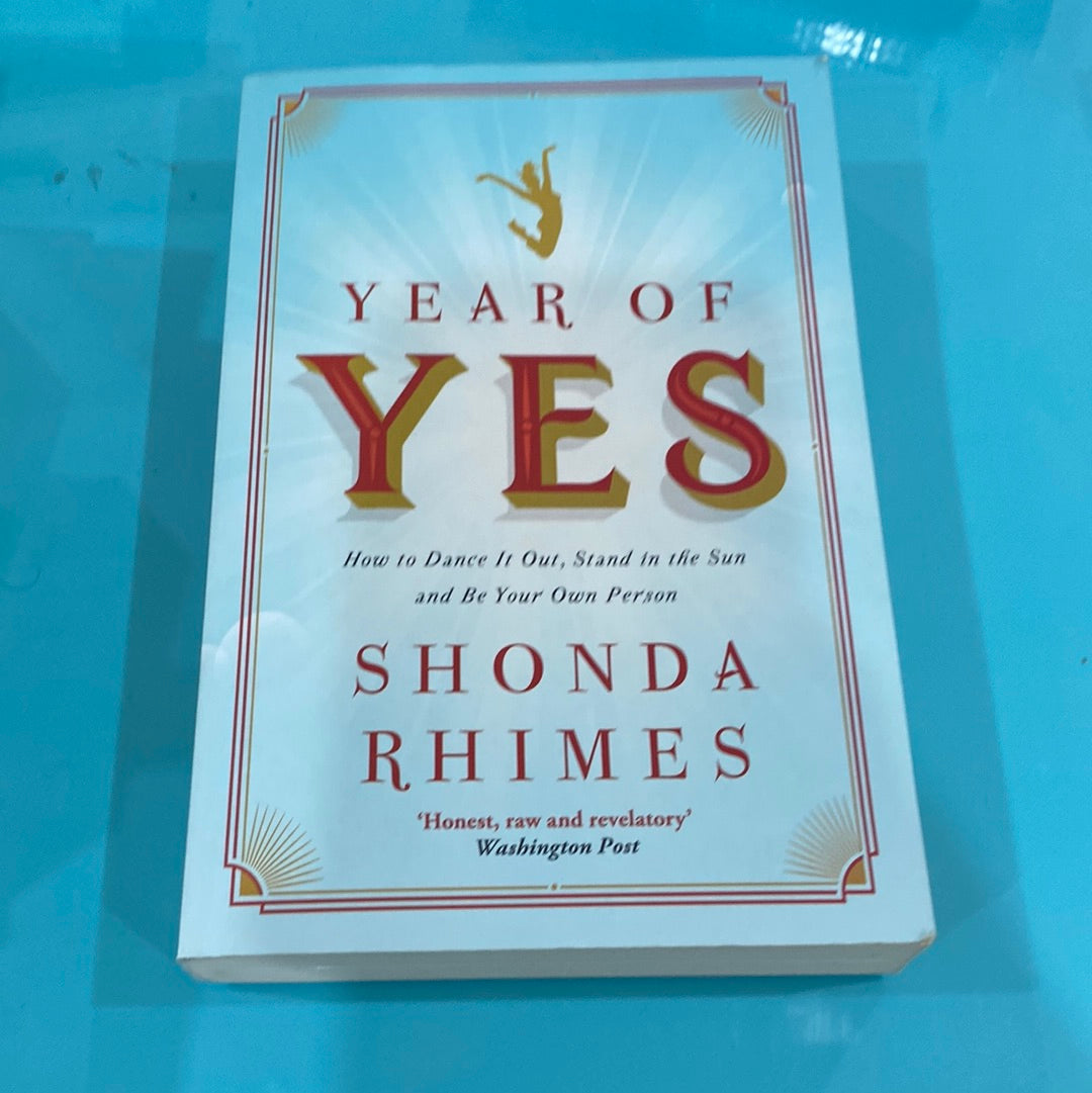 Year of yes - shonda rhimes