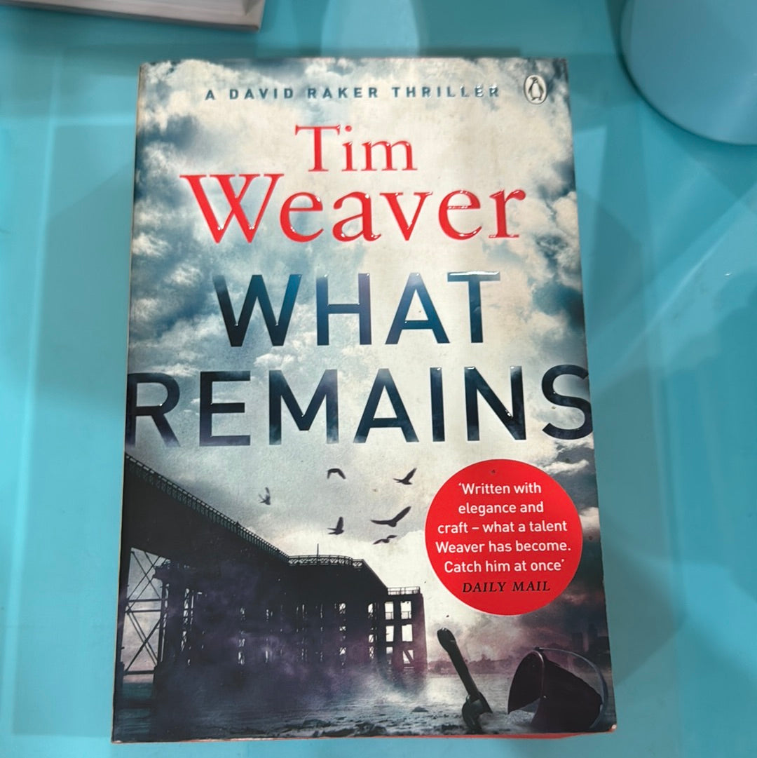 What remains– Tim Weaver ￼￼