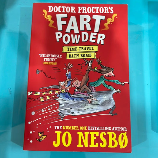 Doctor proctors fart powder time travel bath bomb- Jo Nesbo