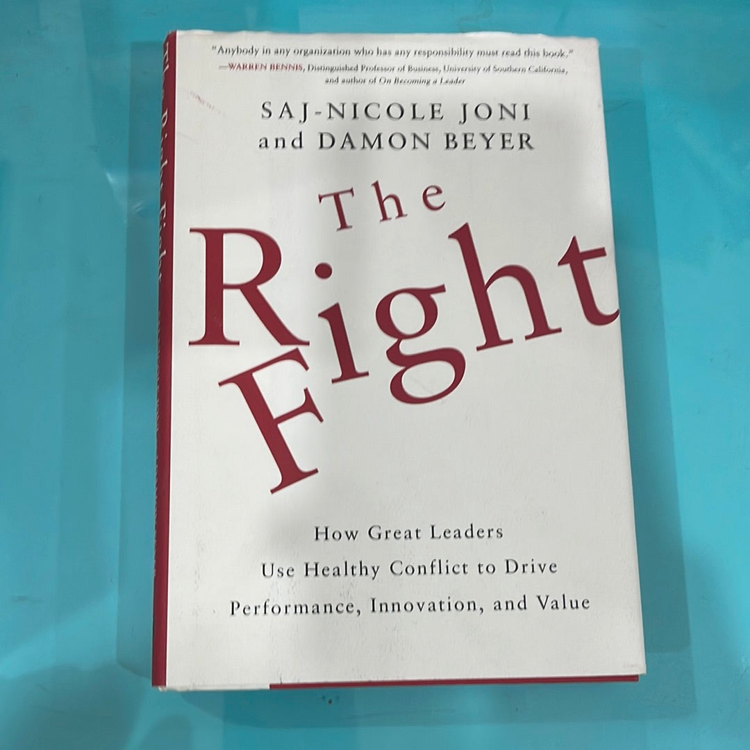 The Right Fight - Saj - Nicole Joni and Damon Breyer