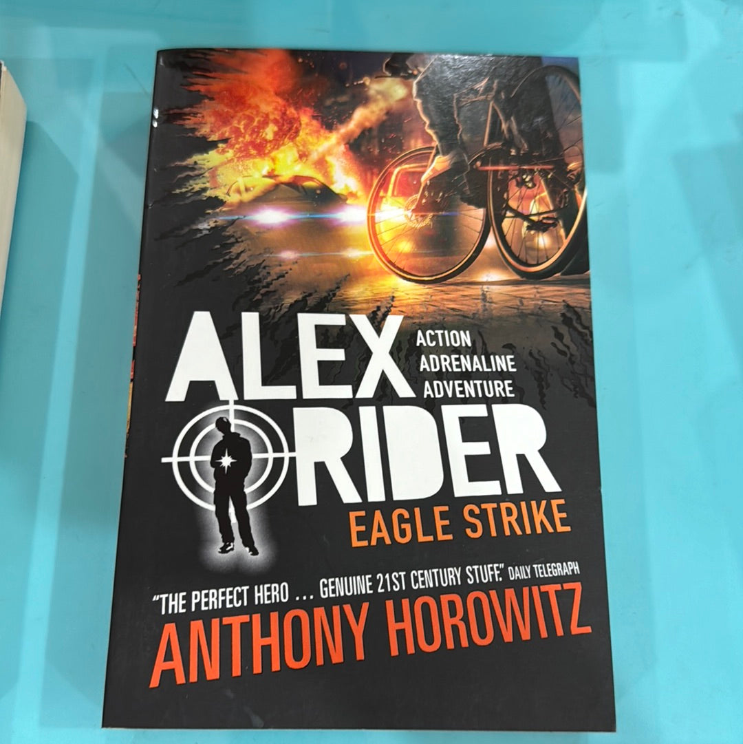 Alex Ryder Eagle strike – Anthony Horowitz ￼