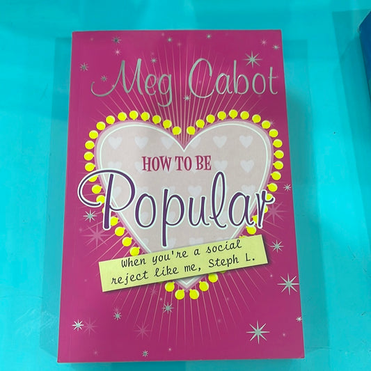 How to be popular ? - Meg Cabot